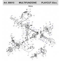Ama Spare Parts for Multifunction PLAYCUT 33 cc - 89810