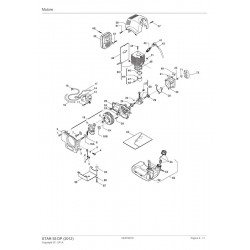 Alpina Spare Parts for Brushcutter STAR 55 DP (2012) 285621000/05