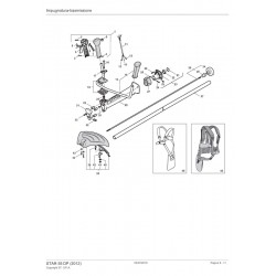 Alpina Spare Parts for Brushcutter STAR 55 DP (2012) 285621000/05