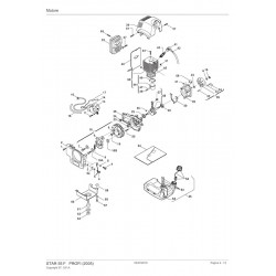 Alpina Spare Parts for Brushcutter STAR 55 F PROFI (2005) 185522000