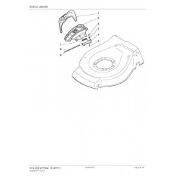 Alpina Spare Parts for Lawn Mower NTL 534 WTR/Q - G