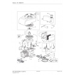 Alpina Spare Parts for Lawn Mower NTL 534 WTR/Q - G