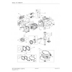 Alpina Spare Parts for Lawn Mower NTL 534 WTR/Q - G