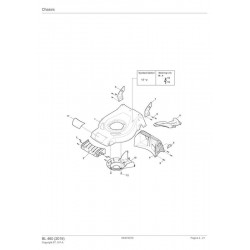 Alpina Spare Parts for Lawn Mower BL 460