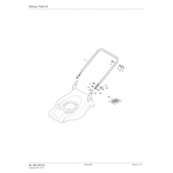 Alpina Spare Parts for Lawn Mower BL 460
