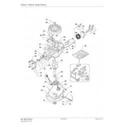 Alpina Spare Parts for Lawn Mower BL 460
