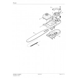 Alpina Spare Parts for Brushcutter STAR 41 (2007) 284120009/M