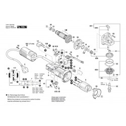 Bosch Spare Parts for Angle Grinder GWS 880