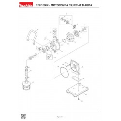 Ricambi Makita per Motopompa EPH1000X