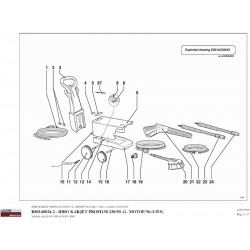 Ricambi Originali Lavor per Idropulitrice KARJET PROFI130 - 80140024