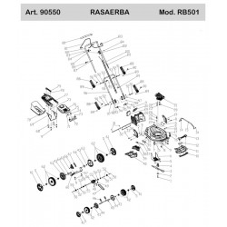 Ama Spare Parts for Lawnmower Redback RB501