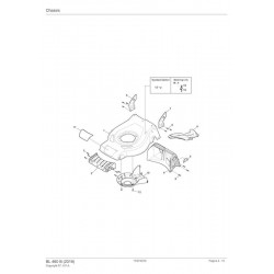 Alpina Spare Parts for Lawn Mower BL 460 B