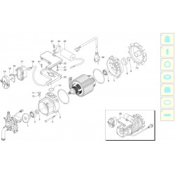 Ricambi Black&Decker per Idropulitrice PW 2500 SLX