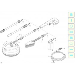 Ricambi Black&Decker per Idropulitrice PW 2000 TX
