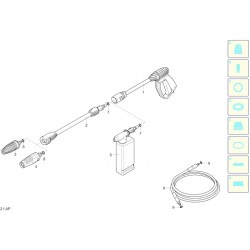 Black&Decker Spare Parts for Pressure Washer BW 13 AR