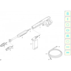 Black&Decker Spare Parts for Pressure Washer BW 17 - B1