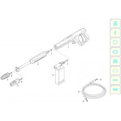 Black&Decker Spare Parts for Pressure Washer BXPW 1900 E