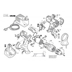Ricambi Bosch per Trapano Battente a Batteria GSB 12 VE-2