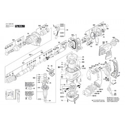 Ricambi Bosch per Martello Demolitore GBH 3-28 DRE