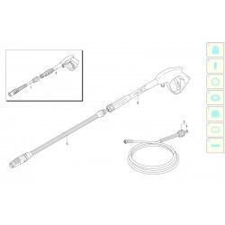 Annovi & Reverberi Parts for Pressure Washer AR 585