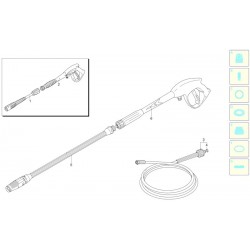 Annovi & Reverberi Parts for Pressure Washer AR 595