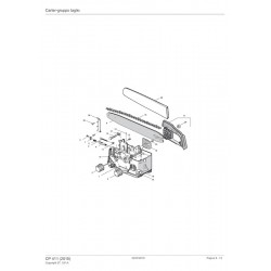Castor Spare Parts for Chain Saw CP 411 (2010) 222516001/05