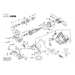 Bosch Spare Parts for Marble Cutting Saw GDC 125