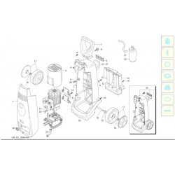 Annovi & Reverberi Parts for Pressure Washer AR555 - 12356