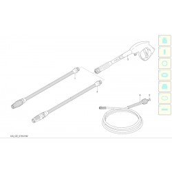 Annovi & Reverberi Parts for Pressure Washer AR555 - 12356