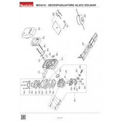 Dolmar Spare Parts for Brusch Cutter MS4210