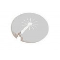 Rosetta Universale in PVC per Tubi Rame