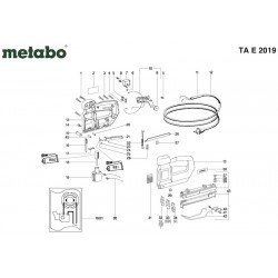 Metabo Spare Parts for Electric Stapler TA E 2019