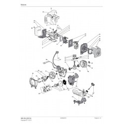 Castelgarden Spare Parts for Brushcutter XB 29