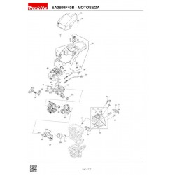 Makita Spare Parts for Chainsaw EA3600F40B