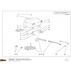 Lavor Original Parts for Pressure Cleaner NPX 1500 - 8.605.0049