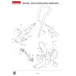 Makita Spare Parts for Power Cutter DPC9500