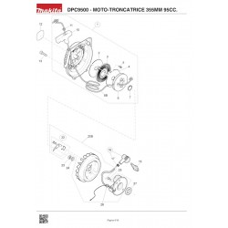 Makita Spare Parts for Power Cutter DPC9500