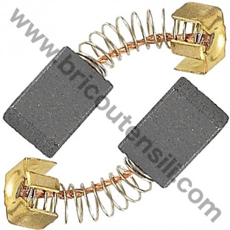 thumbnail image 2 of Buildalot Carbon Brushes For Makita Hammer HM0870C – 2-Pack, 0.26x0.43x0.98 Inch, EAN 8719468641671 2 of 5