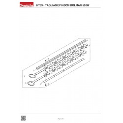 Ricambi Dolmar per Tagliasiepi Elettrico HT63