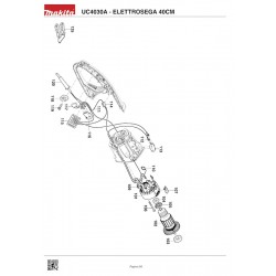 Makita Spare Parts for Electric Chainsaw UC4030A