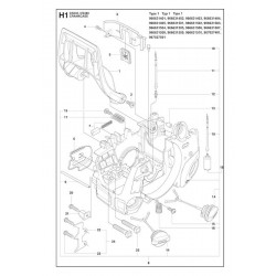 Ricambi McCulloch per Motosega CS 340 - CS 380