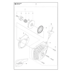 ALBERO MOTORE PER McCULLOCH CS340 CS380 577 83 08 02 | ALBERI ALBERO MOTORE PER McCULLOCH CS340 CS380 577 83 08 02 | ALBERI