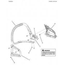 McCulloch Spare Parts for Chain Saw CS42S