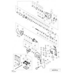 Hitachi Spare Parts for Rotary Hammer Drill DH24PG2