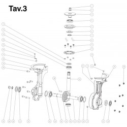 Ricambi Meccanica Benassi per Motozappatrice RL 113