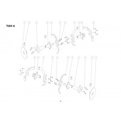 Ricambi Meccanica Benassi per Motozappatrice RL 113