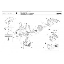 Maruyama Spare Parts for Chainsaw MCV5100S 18" .325"