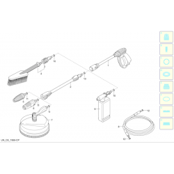 Black&Decker Spare Parts for Pressure Washer BXPW 1500 PE - 14119