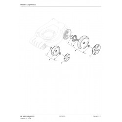 Alpina Spare Parts for Lawn Mower BL 460 SB
