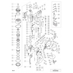 Ricambi Hitachi per Chiodatrice ad Aria a Bobina NV 90AB2